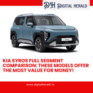 KIA Syros Full Segment Comparison: These Models Offer the Most Value for Money!