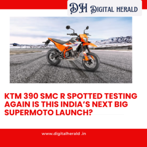 KTM 390 SMC R Spotted Testing Again Is This India’s Next Big Supermoto Launch?